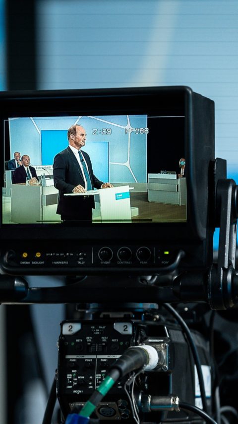 BASF-Vorstandsvorsitzender Dr. Martin Brudermüller während seiner Rede bei der virtuellen Hauptversammlung